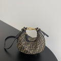 Crescent Shape Monogram Shoulder Bag – Premium Designer Style Collection