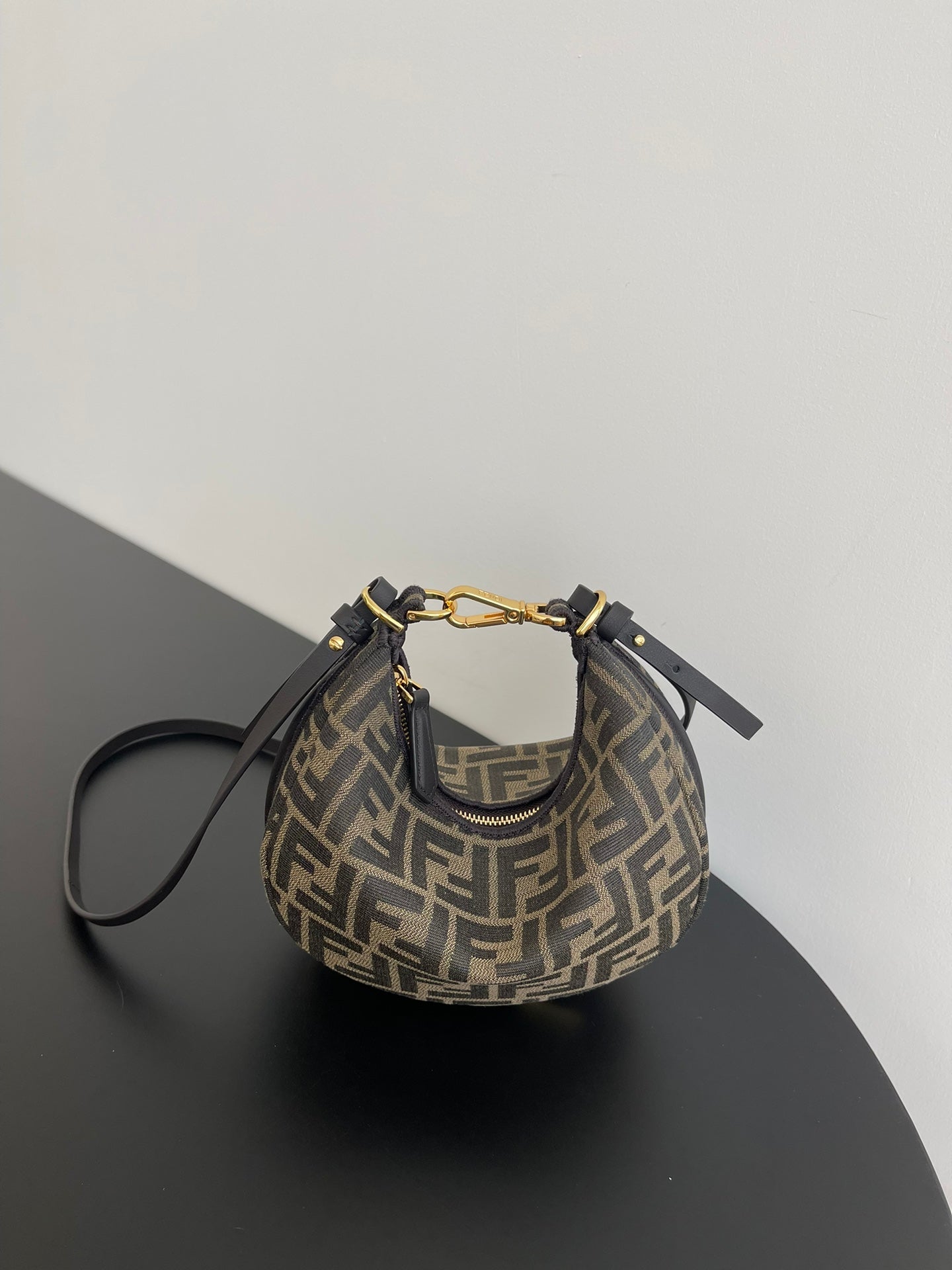 Crescent Shape Monogram Shoulder Bag – Premium Designer Style Collection