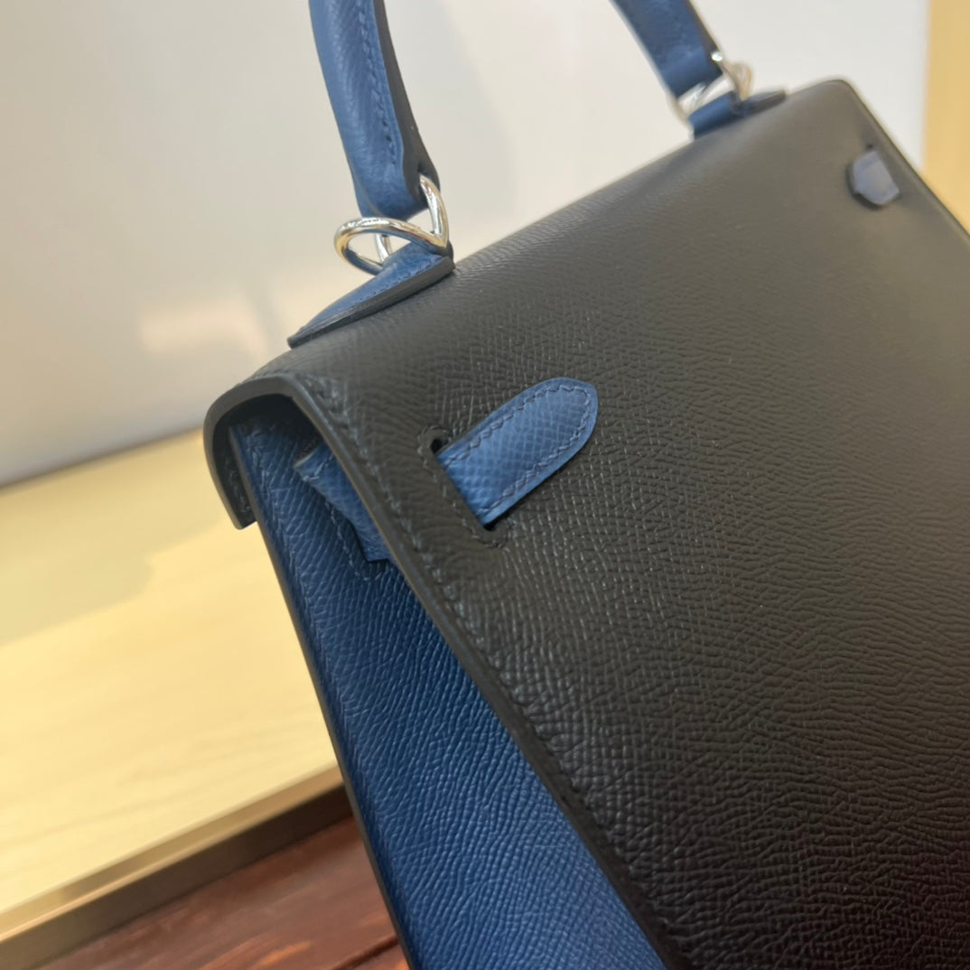 KL25 Leather Handbag – Premium Top Handle Bag