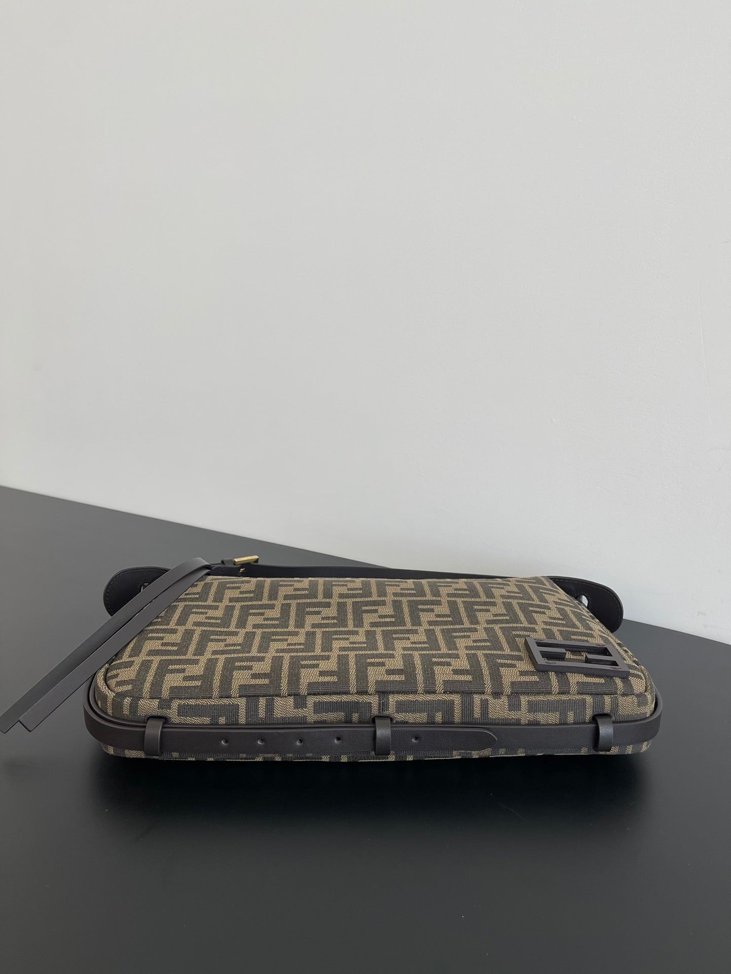 Monogram Style Medium Shoulder Bag – Premium Structured Designer Look Bag