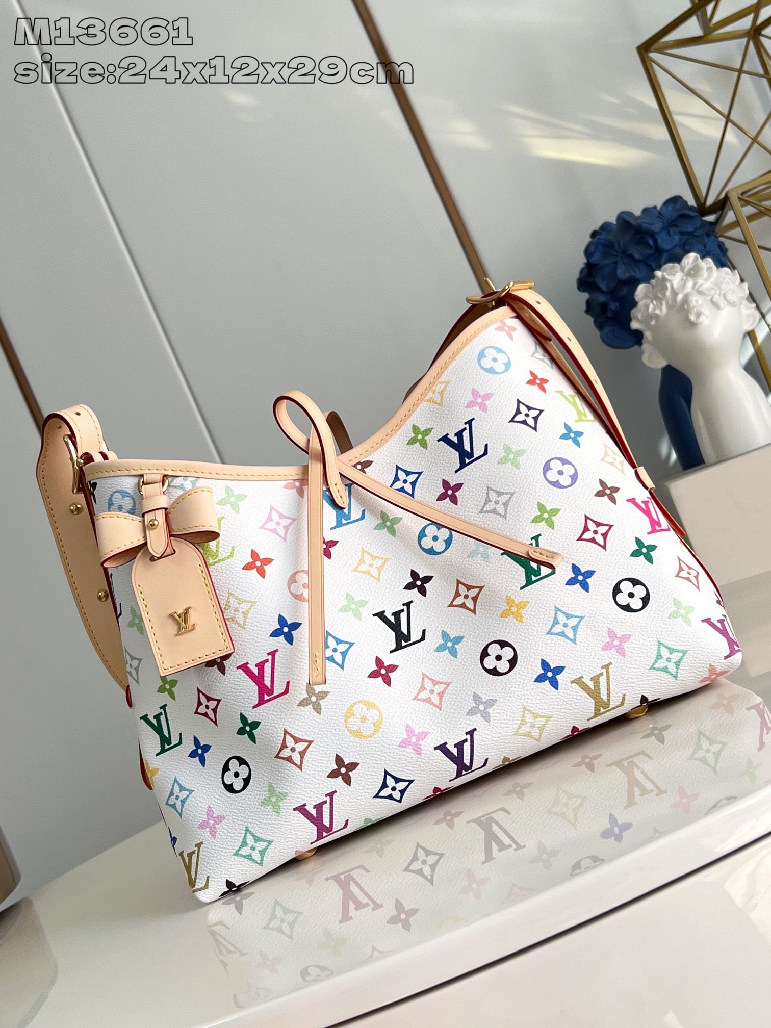 Multicolor Canvas Carryall Bag – Premium Handbag