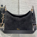Crescent Suede Hobo Bag – Premium Shoulder & amp; Crossbody Bag