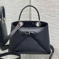 Bow Accent Shoulder Bag – Premium Elegant Handbag