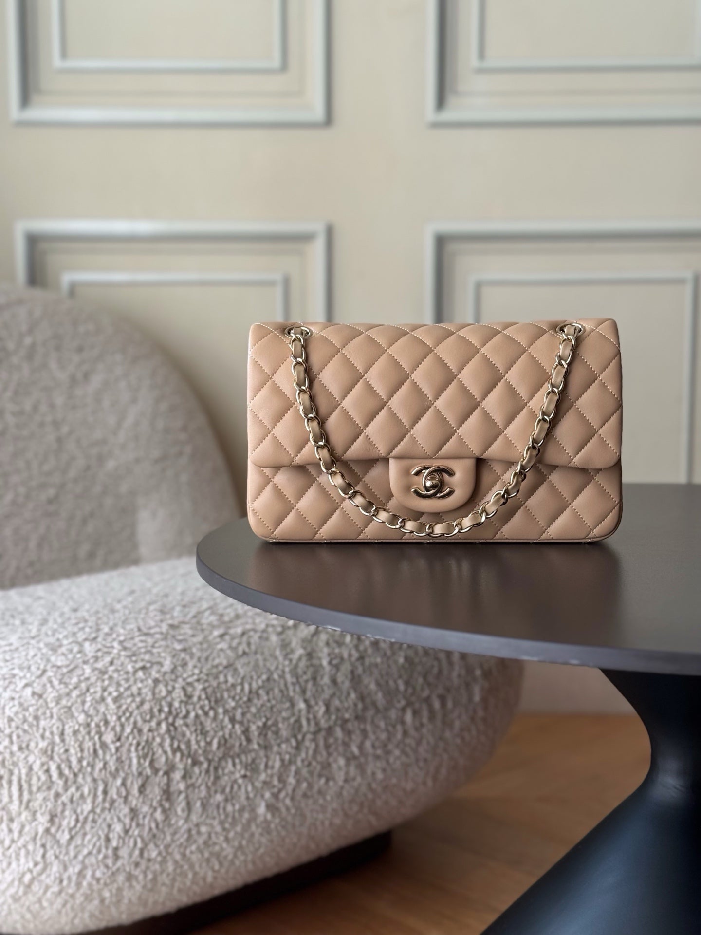 Classic Flap Style Bag – Premium Lambskin Handbag